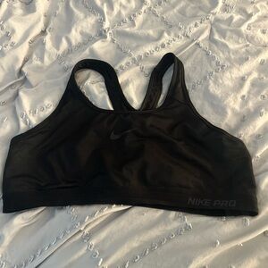 Nike Black Dri-FIT Sports Bra